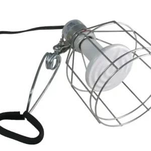 Direktkauf Zoomed Klemmlampe + Schutzgitter (max 150w), für Terrarien