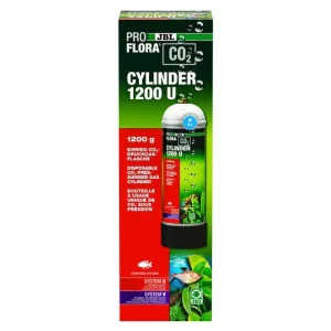 JBL PROFLORA CO2 CYLINDER 1200 U, CO² Einwegflasche 1,2 kg Geprüft