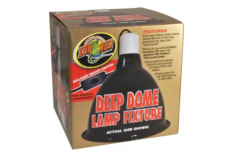 Zoomed Repti Deep Dome Lampenfassung (max. 160 W) Neue Ware