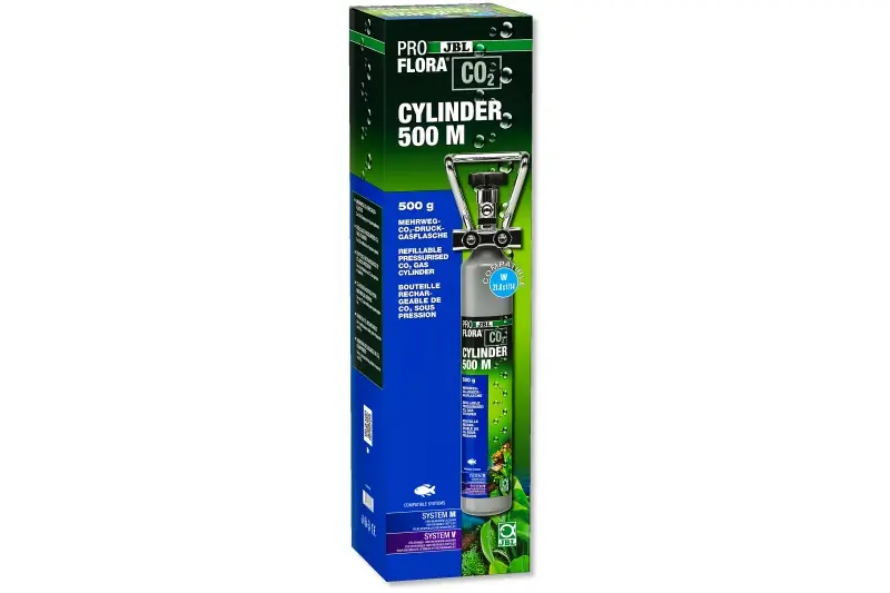 Super-Preis JBL PROFLORA CO2 CYLINDER 500 M, CO2 Mehrweg-Vorratsflasche 500 g