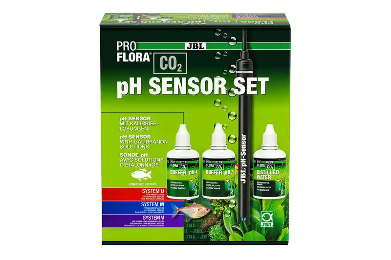 Neue Kollektion JBL PROFLORA CO2 pH SENSOR SET, pH-Elektrode und Kalibrierungsset