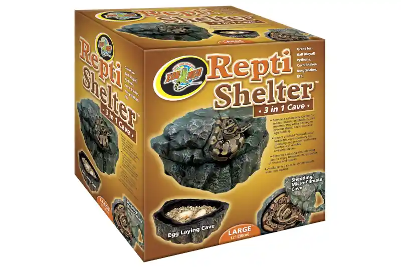 Preisknaller Zoomed Repti Shelter 3 in 1 Cave Large, Terrarien-Höhle