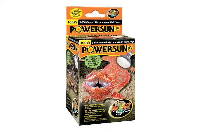Neue Ware Zoomed PowerSun UV (Self-Ballasted MV), UVB-Vollspektrumlampe, 100 Watt
