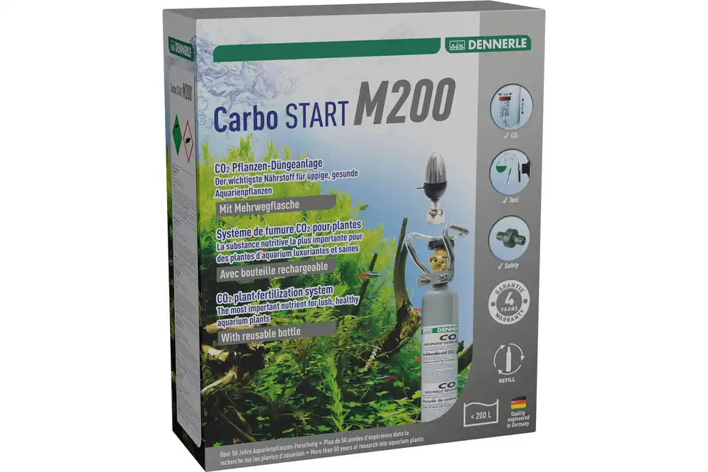 Dennerle CO² Pflanzen-Dünge-Set Mehrweg Carbo Start M200 (Primus 160) Beliebt