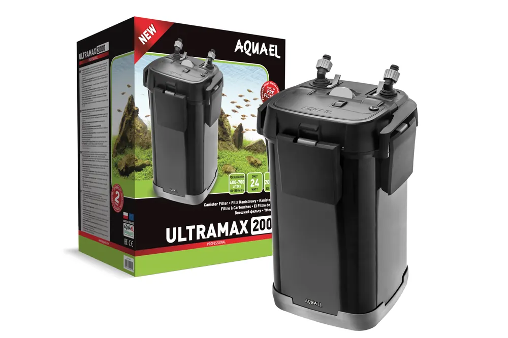 Aquael Filter Ultramax 2000, Kanister-Außenfilter Aktuell