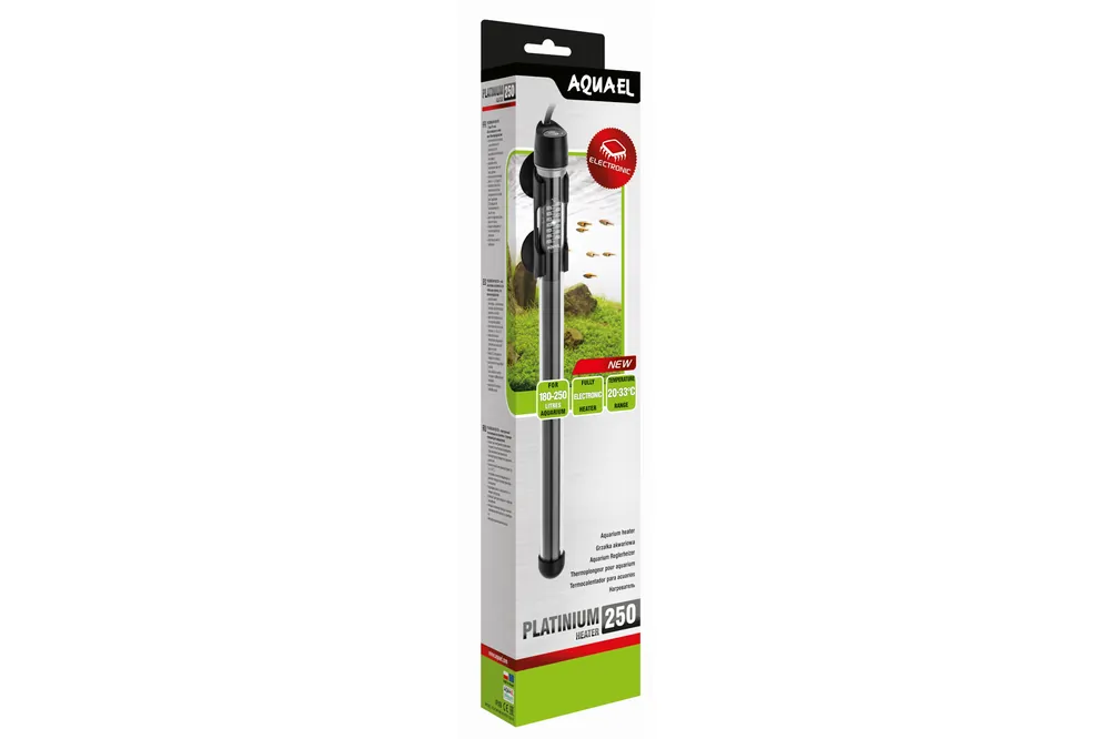 Aquael Platinium Heater, Glas-Heizstab, 250 W Nur Für Kurze Zeit