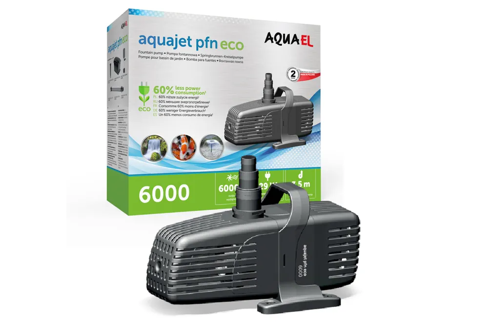 Aquael Teichpumpe AquaJet PFN ECO 6000, Springbrunnen-Kreiselpumpe Direktkauf