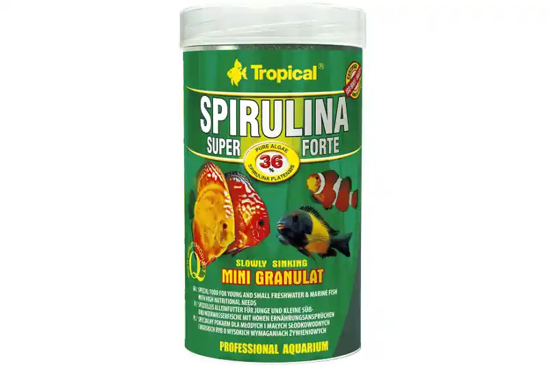Tropical Spirulina Super Forte 36 % Mini Granulat, 100 ml Letzte Chance