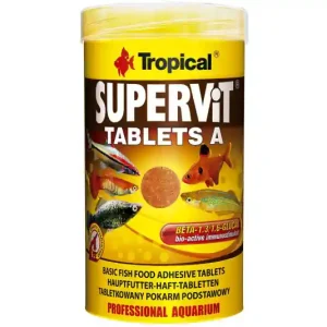 Tropical Supervit Tablets A, 250ml, Hafttabletten Nur Heute