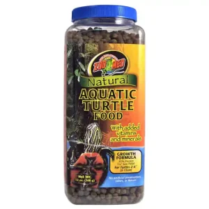 Direkt Vom Hersteller Zoomed Natural Aquatic Turtle Food Growth, Aufzuchtfutter, 368 g