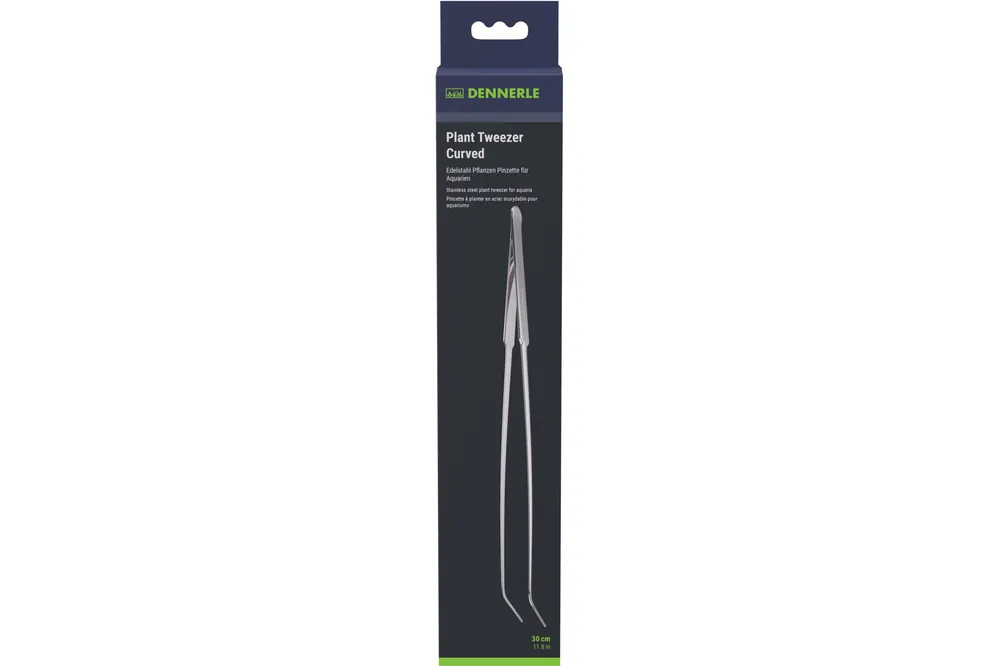 Garantierte Lieferung Dennerle Plant Tweezer Curved (30 cm), Pflanzpinzette gebogen