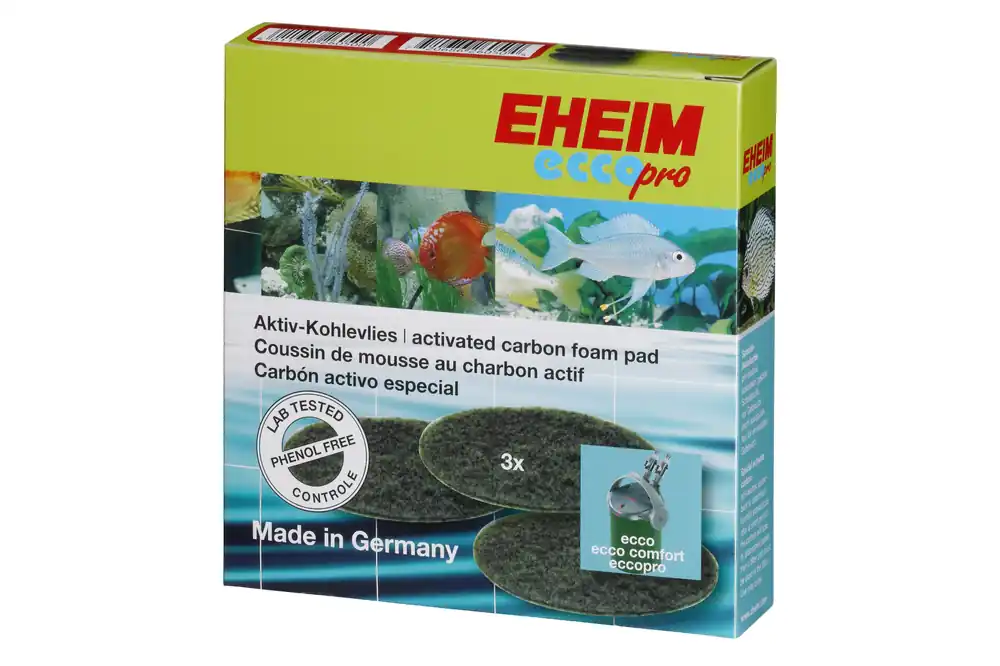 Neuheit Eheim Aktivkohle-Vliese für ecco/pro/comfort, 3 Stück