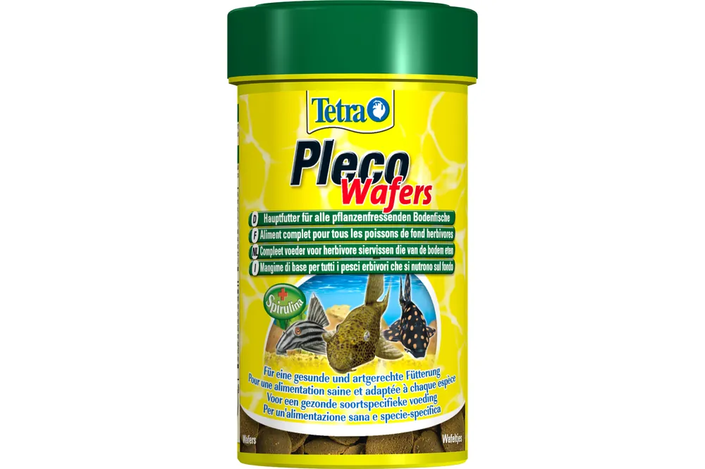Ausverkauf Tetra Pleco Veggie Wafers, Hauptfutter-Wafers, 100 ml