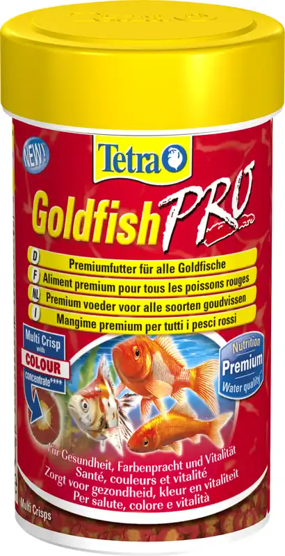 Abverkauf Tetra Goldfish Pro, Hauptfutter-Chips, 100 ml