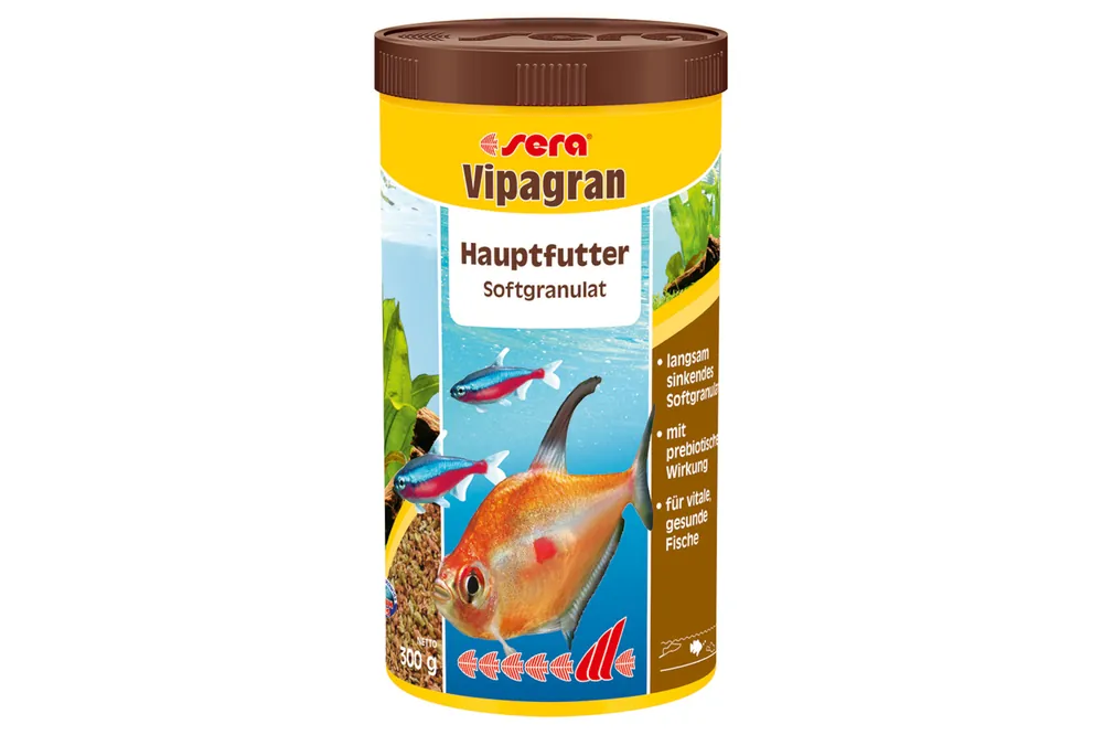 Sera Vipagran Nature, Hauptfutter-Granulat, 1000 ml Beliebt