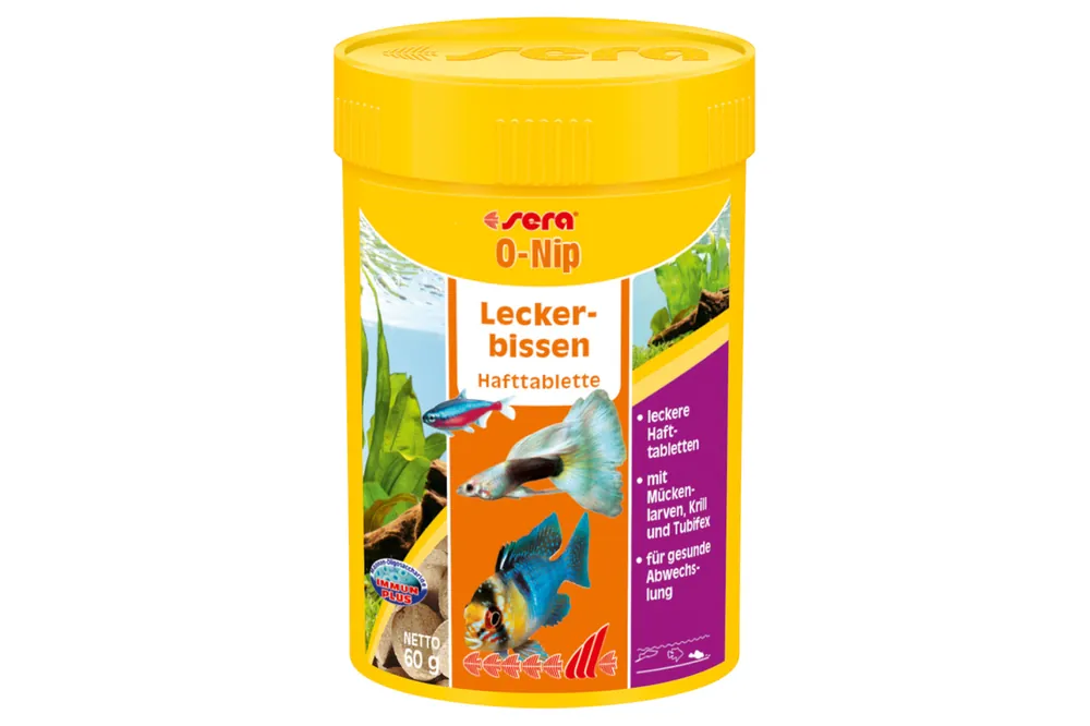 Günstig Sera O-Nip Nature, Ergänzungsfutter-Tabletten, 100 Tabletten