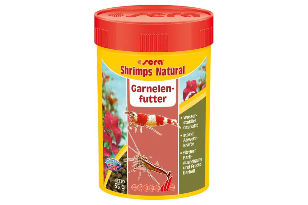 Sera Shrimps Nature, Hauptfutter-Granulat, 100 ml Billig