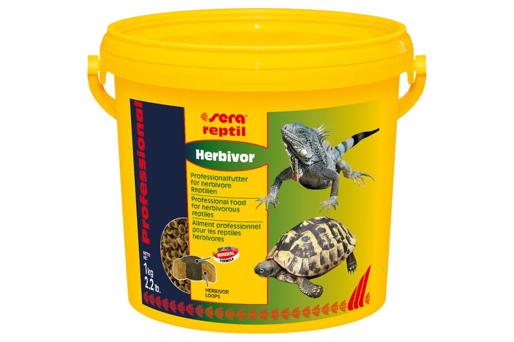 Sera reptil Professional Herbivor Nature, Hauptfutter-Ringe, 3.800 ml Neu Im Sortiment