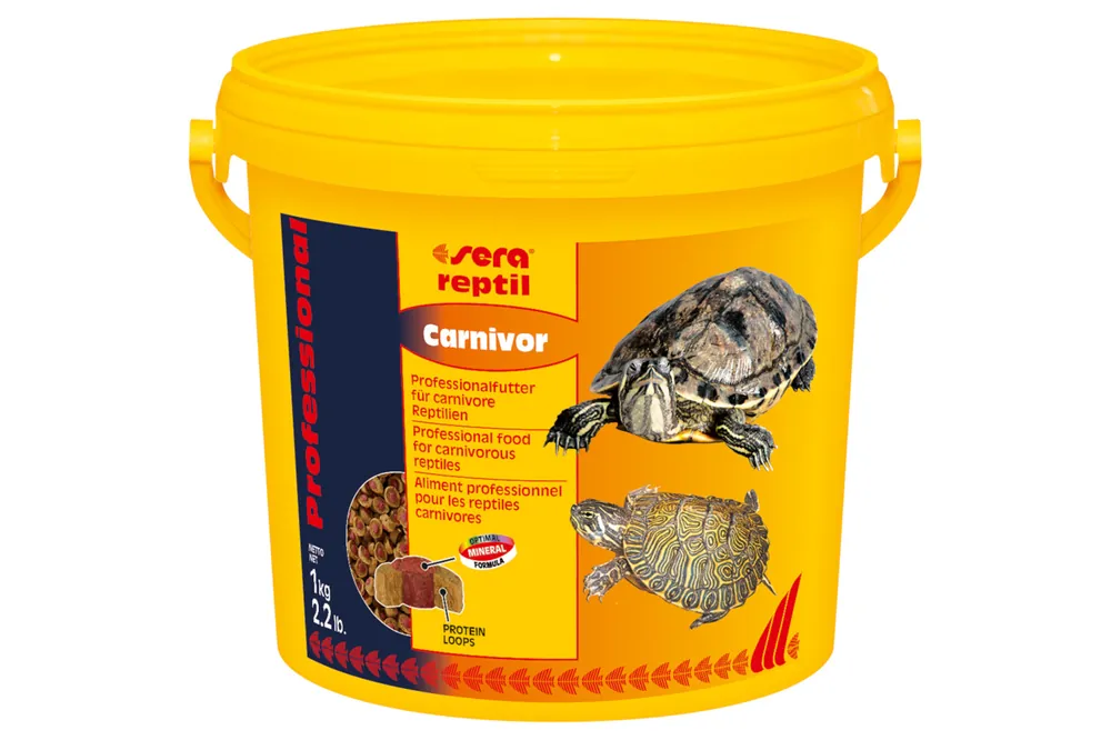 Mega-Angebot Sera reptil Professional Carnivor Nature, Hauptfutter-Ringe, 3.800 ml