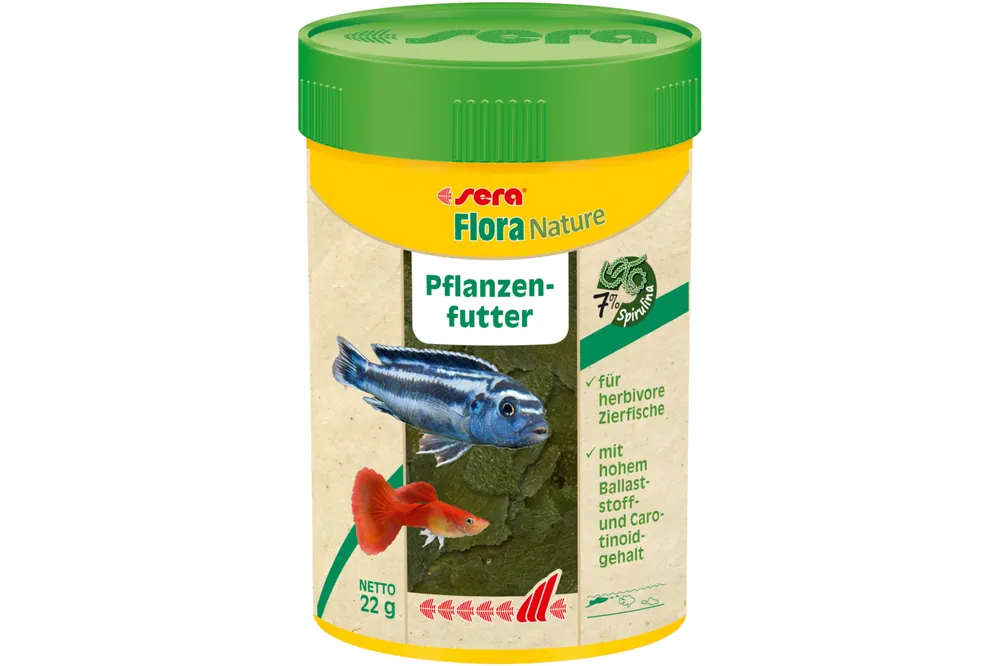 Neue Ware Sera Flora Flakes 100 ml (22 g)