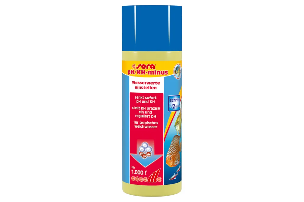 Sera pH/KH-minus, Wasseraufbereiter, 250 ml Neue Kollektion