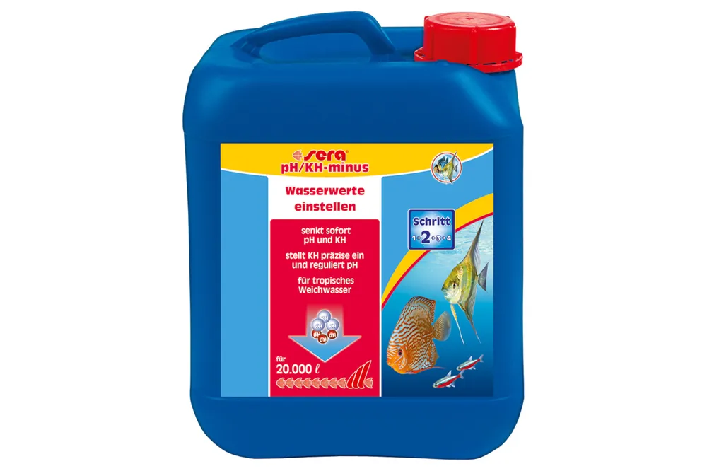 Sera pH/KH-minus, Wasseraufbereiter, 5 Liter Preisknaller