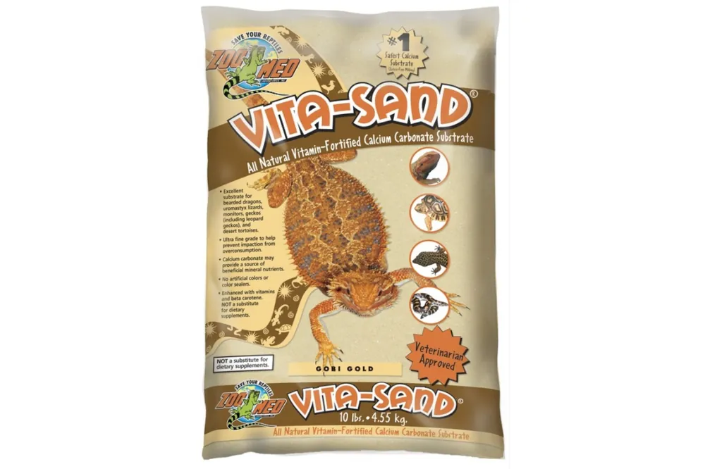Meistverkauft Zoomed Vita-Sand Gobi Gold, Bodensubstrat, 4,5 kg