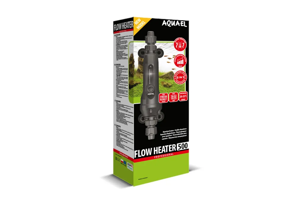 Aquael Flow Heater 2.0, Durchlaufheizer, 500 W Geprüft