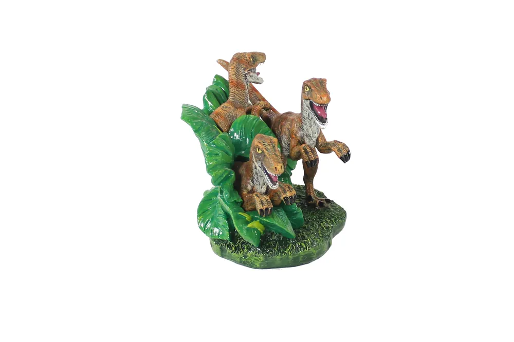Letzte Chance Penn-Plax Jurassic Park - Velociraptors, Aquarium-Deko, klein