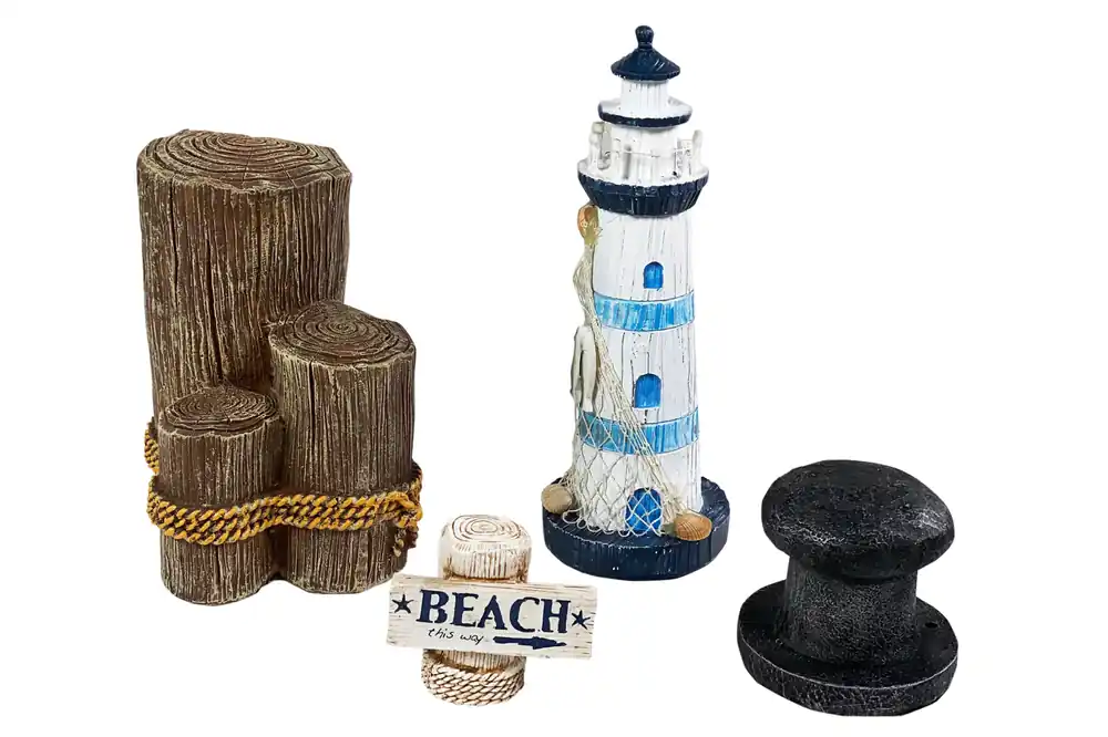 Penn-Plax Deko Kit Meer, Aquarium-Deko, 4er-Set Aktuell