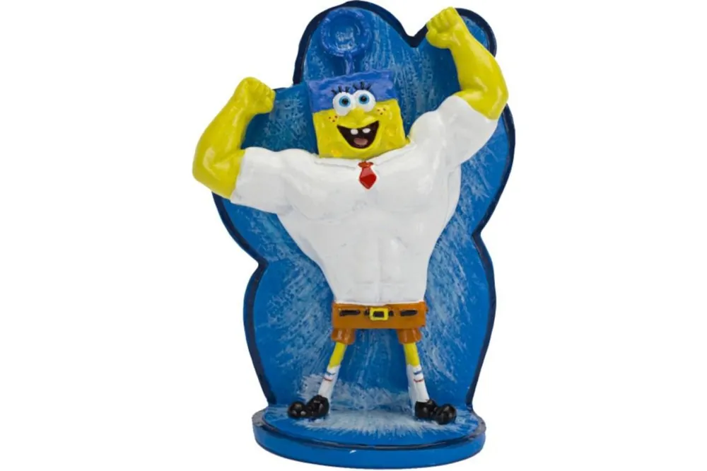 Penn-Plax SpongeBob Atlas, Aquarium-Deko, 8,9 cm Preis Gesenkt
