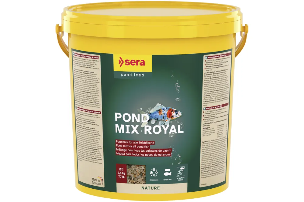 Sera Pond Mix Royal nature, Teichfischfutter, 21 l Preiswert