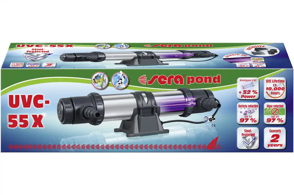 Sera UVC-55 X, Profi-UV-Wasserklärer, 55 Watt Günstig