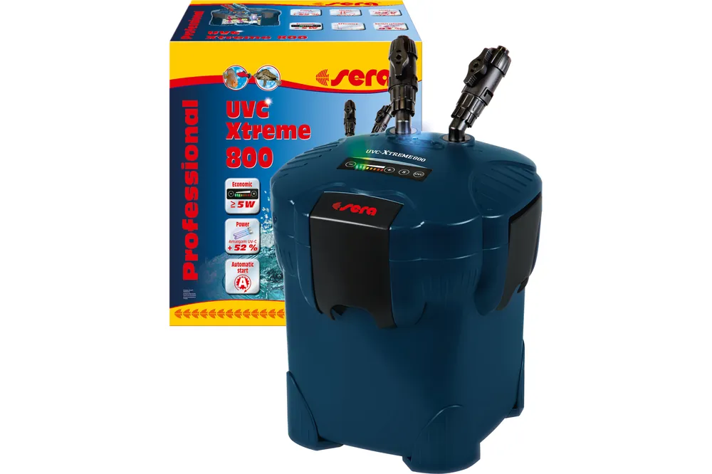 Sera UVC‑Xtreme 800 Außenfilter mit UV-C Begrenztes Angebot