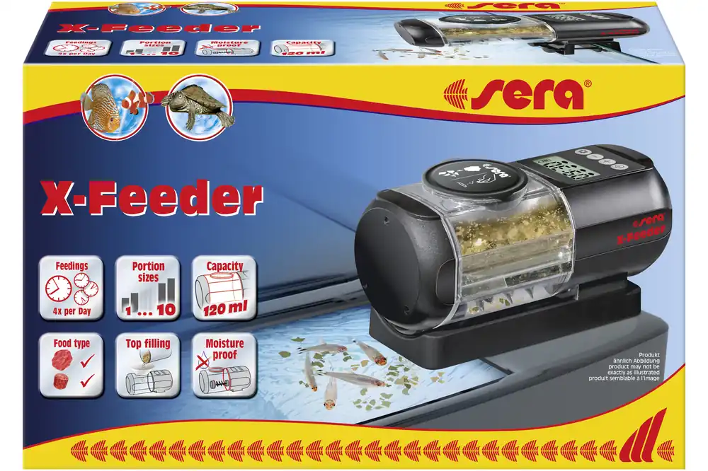 Heißes Angebot Sera X‑Feeder, Premium-Futterautomat