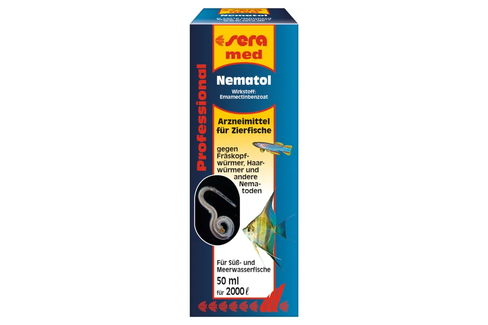 Sera med Professional Nematol, Anti-Wurmmittel, 50 ml Neuheit