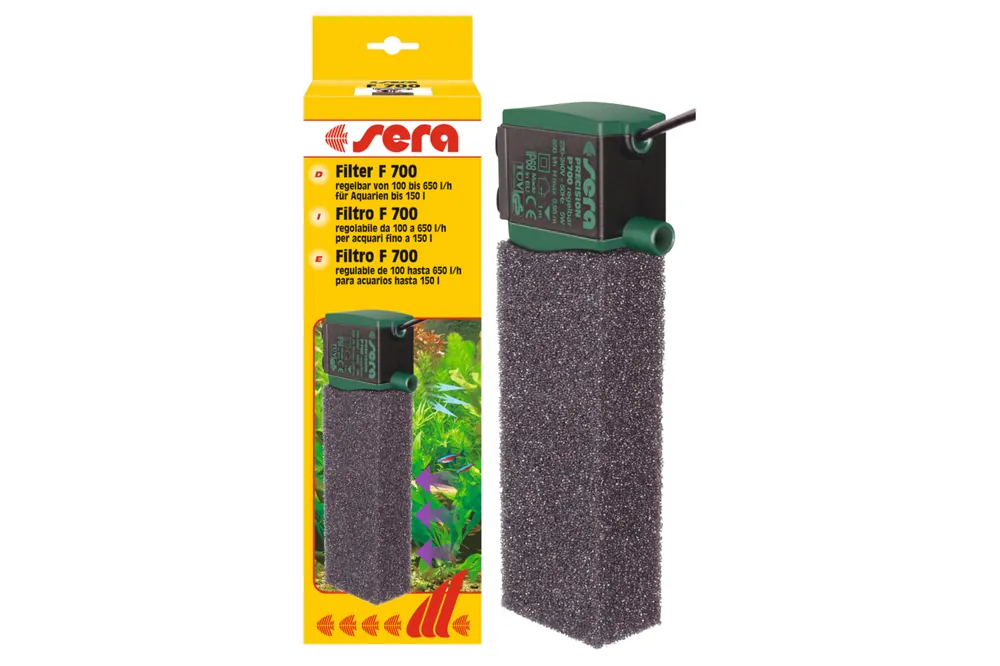 Sera Innenfilter F700 regelbar, Schwammfilter Kracherpreis