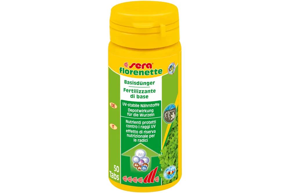 Markenprodukt Sera florenette, Düngetabletten, 50 Stück