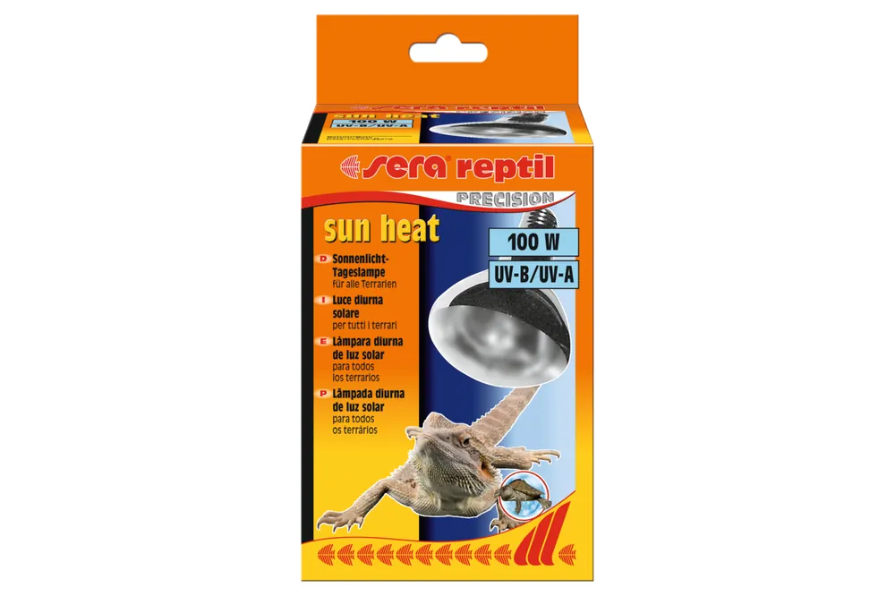 Sera reptil sun heat, 100 W, Wärmelampe mit UVA/UVB Preiswert