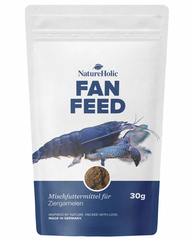 Nur Für Kurze Zeit NatureHolic Fanfeed, Fächergarnelen Futter, 30 g