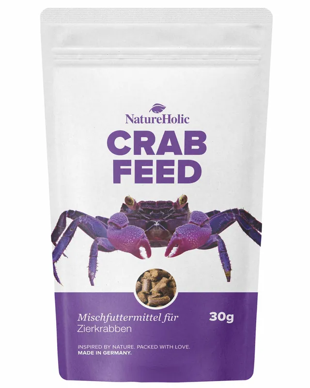 Neuheit NatureHolic Crabfeed, Krabbenfutter, 30 g