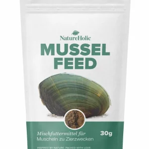 Geprüft NatureHolic Musselfeed, Muschelfutter, 30 g