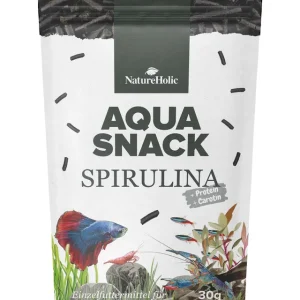 Preis Gesenkt NatureHolic AquaSnack Spirulina, Futter Sticks, 30 g