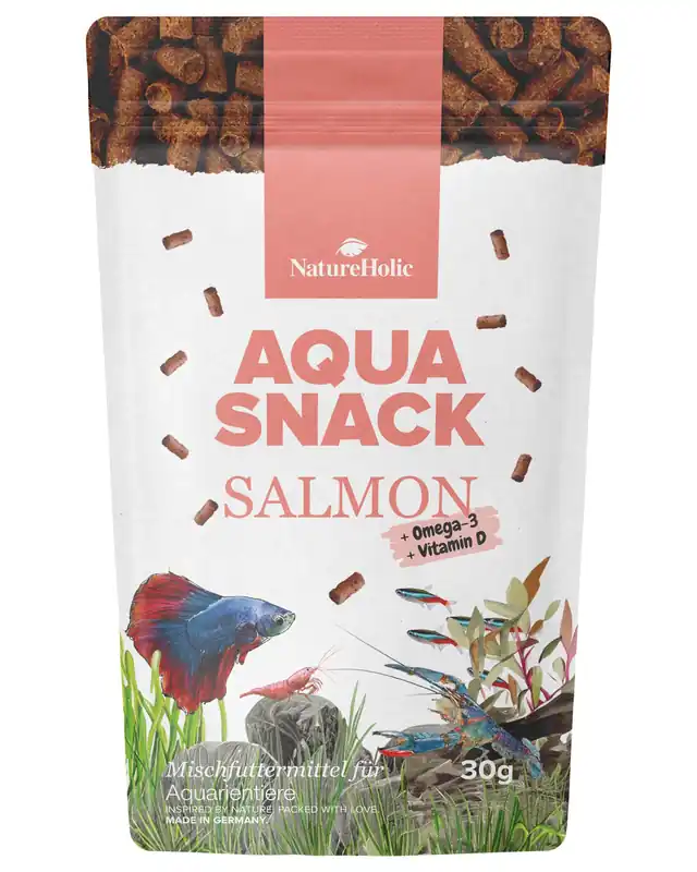 Expressversand NatureHolic AquaSnack Salmon Sticks, Futtersticks, 30 g