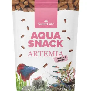 NatureHolic AquaSnack Artemia Sticks, Futtersticks, 30 g Schneller Versand