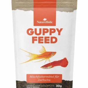 NatureHolic Guppyfeed, Futter für Guppy, 30 g Direkt Vom Hersteller