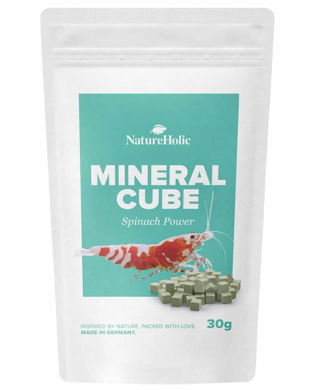 Nur Heute NatureHolic MineralCube Spinat Power, Mineralfutter, 30 g