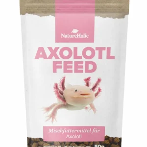 NatureHolic AxolotlFeed, Axolotl Spezialfutter, 50 g Sale