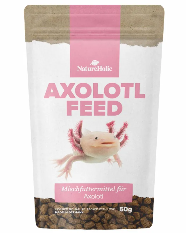 NatureHolic AxolotlFeed, Axolotl Spezialfutter, 50 g Sale