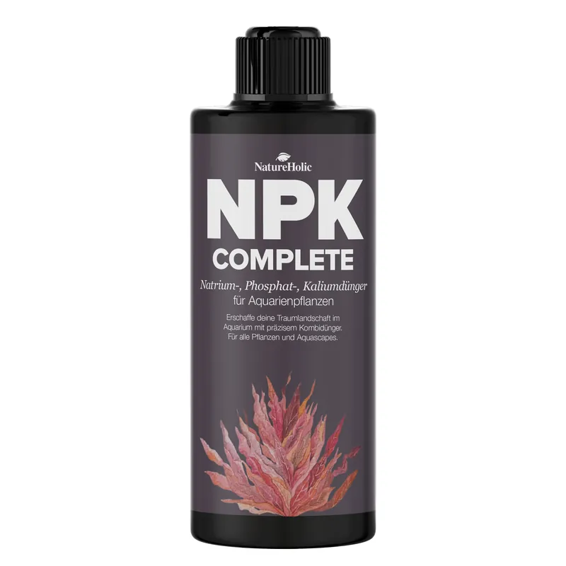 NatureHolic NPK Complete, Aquarium Volldünger, 250 ml Must-Have